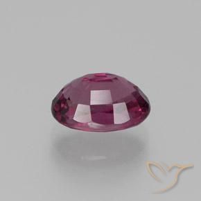 Granato rodolite Rosso lampone naturale da 1.87 ct, Ovale, VS