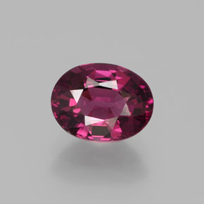 Granato rodolite naturale rosso da 1,82 ct, taglio ovale, VVS-VS
