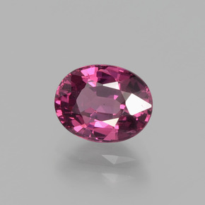 Granato rodolite naturale porpora da 1,62 ct, taglio ovale, VS-SI
