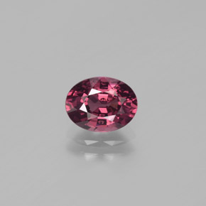 Granato rodolite naturale porpora da 1,49 ct, taglio ovale, VS