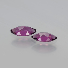 Granato rodolite naturale rosso da  ct, marchesa, VS