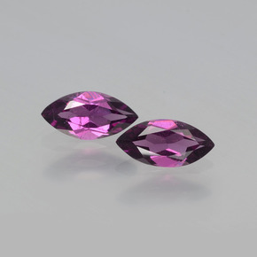 Granato rodolite naturale rosso da  ct, marchesa, VS