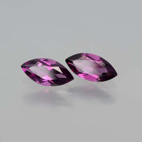 Granato rodolite naturale rosso da  ct, marchesa, VS