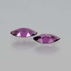 Granato rodolite naturale rosso da  ct, marchesa, VS