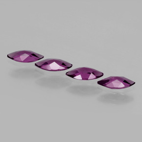 Granato rodolite naturale rosso da  ct, marchesa, VS