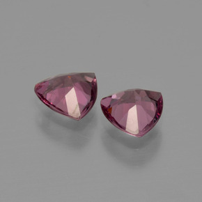 Gemme di granato rodolite rosa porpora naturale da  ct, trillion, VS