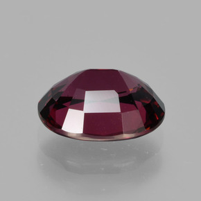 Granato rodolite naturale rosso da 2,11 ct, taglio ovale, VVS