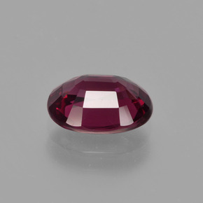 Granato Rodolite Rosso lampone naturale da 1.86 ct, Taglio ovale, VS