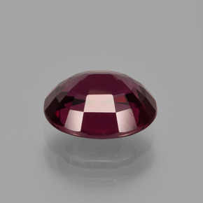 Granato rodolite naturale rosso da 2,62 ct, taglio ovale, VS