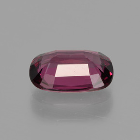 Granato Rodolite Rosso lampone naturale da 1.31 ct, Taglio a cuscino, VS