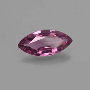 Granato rodolite naturale porpora da 1,29 ct, marchesa, VVS-VS