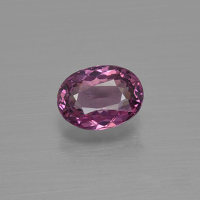 Granato rodolite naturale rosso da 1,00 ct, taglio ovale, VVS-VS