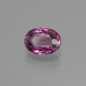 Granato rodolite naturale rosso da 1,00 ct, taglio ovale, VVS-VS