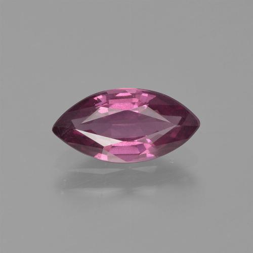 Granato rodolite lampone rosso viola naturale da 1,22 ct, marchesa, VS