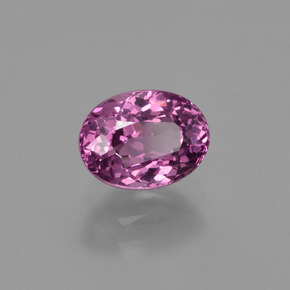 Granato rodolite naturale rosso da 1,40 ct, taglio ovale, VVS-VS