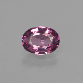 Granato rodolite naturale rosso da 1,08 ct, taglio ovale, VVS-VS
