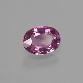 Granato rodolite naturale rosso da 1,08 ct, taglio ovale, VVS-VS