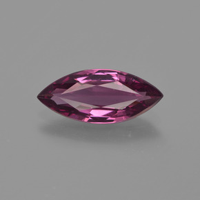 Granato Rodolite Rosso lampone naturale da 1.84 ct, Taglio marquise, VS