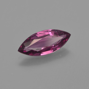 Granato Rodolite Rosso lampone naturale da 1.84 ct, Taglio marquise, VS