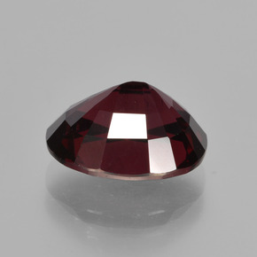 Granato Rodolite Rosso lampone naturale da 3.60 ct, Taglio ovale, VS