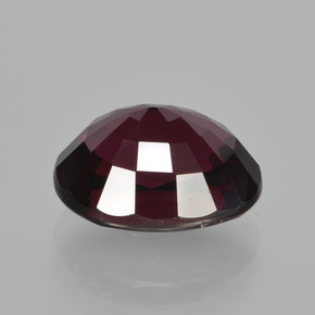 Granato rodolite naturale rosso da 4,42 ct, taglio ovale, VS