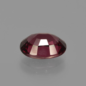 Granato rodolite naturale rosso da 2,04 ct, taglio ovale, VS