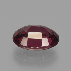 Granato rodolite naturale rosso da 2,01 ct, taglio ovale, VVS-VS