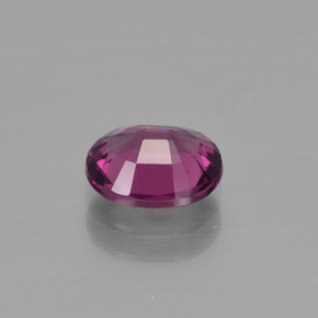 Granato Rodolite Viola scuro naturale da 1.22 ct, Taglio ovale, VS