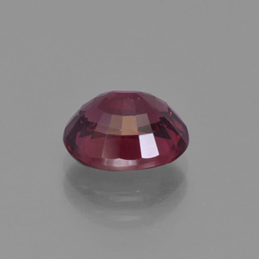 Granato rodolite naturale rosso da 3,03 ct, taglio ovale, VS