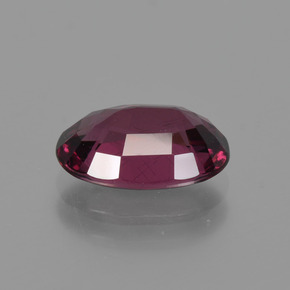 Granato Rodolite Rosso lampone naturale da 2.15 ct, Taglio ovale, VVS-VS