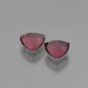 Granato rodolite naturale rosa da  ct, trillion, VS