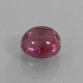 Granato Rodolite Rosato naturale da 1.28 ct, Taglio rotondo, Trasparente
