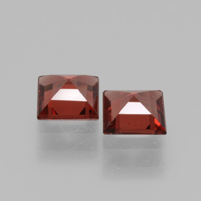 Gemme di Granato Rodolite Rosato naturale da 1.17 ct, Quadrato, VS