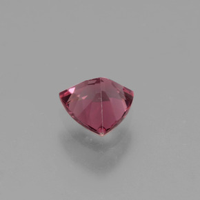 Granato rodolite naturale rosa da 0,51 ct, trillion, VVS-VS