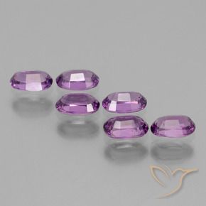 Gemme di Granato rodolite Rosa violetto naturale da 2.51 ct, Ovale, VS