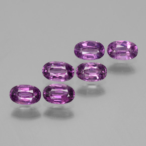 Granato rodolite naturale rosa da 2,53 ct, taglio ovale, VS