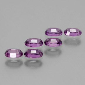 Granato rodolite naturale rosa da 2,53 ct, taglio ovale, VS