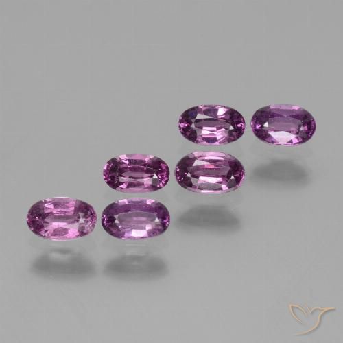 1.97ctw Naturale Viola Scuro Malva Granato rodolite, Ovale, VS