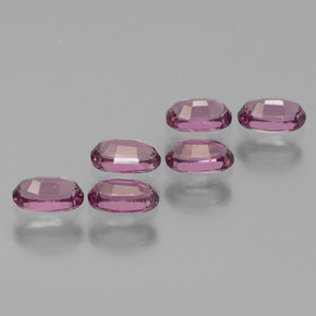 Granato rodolite naturale rosa da 2,03 ct, taglio ovale, VS