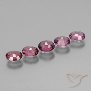 Gemme di Granato rodolite Magenta-rosa intenso Deep naturale da 2.19 ct, Ovale, VS