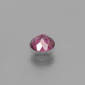 Granato Rodolite Rosato naturale da 0.74 ct, Taglio rotondo, VS