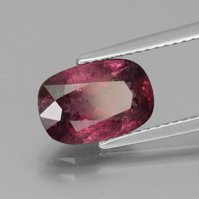 Granato rodolite naturale rosa da 2,92 ct, taglio a cuscino, SI