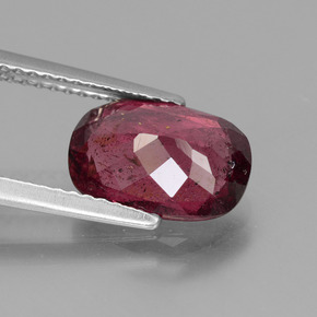 Granato rodolite naturale rosa da 2,92 ct, taglio a cuscino, SI