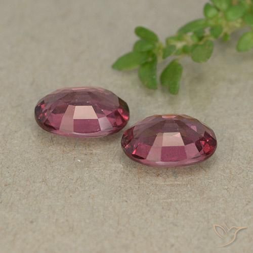 Granato rodolite naturale rosso da 1,93 ct, taglio ovale, VVS-VS