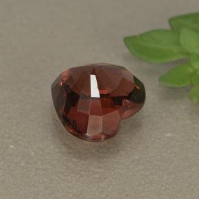 Granato rodolite naturale rosso da 1,77 ct, a forma di cuore, VS