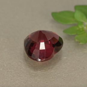 Granato Rodolite Rosso lampone naturale da 1.63 ct, A forma di cuore, VVS-VS