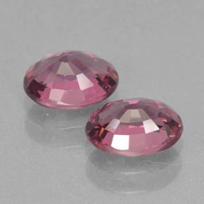 Granato rodolite naturale rosso da 2,32 ct, taglio ovale, VVS-VS