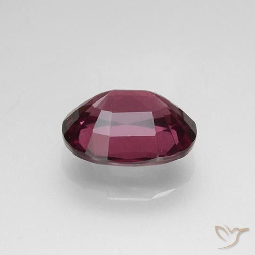 Granato rodolite Viola scuro naturale da 2.06 ct, Ovale, VS