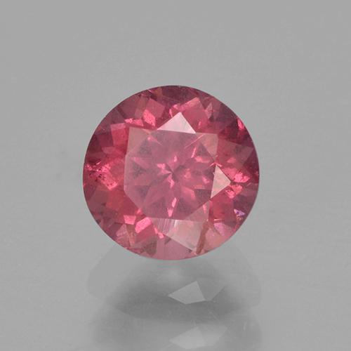 Granato rodolite naturale rosa da 0,90 ct, taglio rotondo, VS