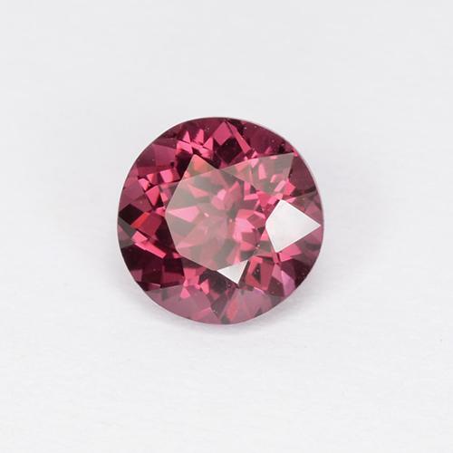 Granato rodolite naturale rosa da 0,86 ct, taglio rotondo, VVS-VS